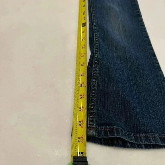 So wear it declare it girls flare leg jeans with flap back pockets size 7 - Picture 8 of 11